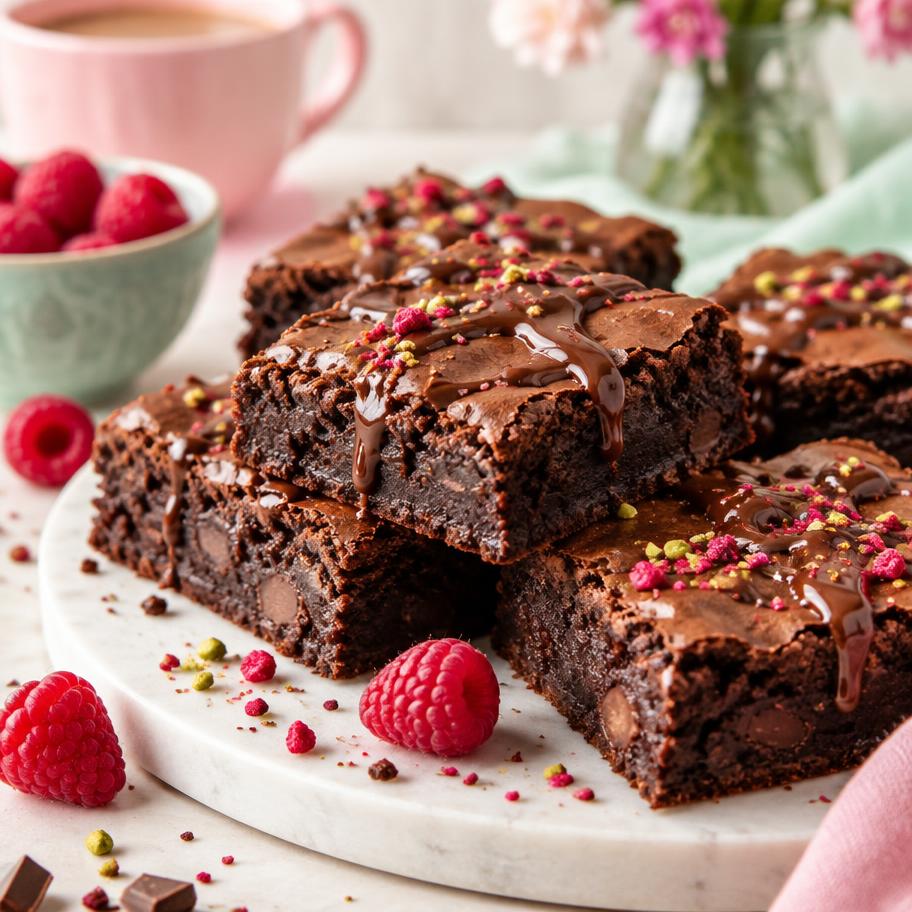 Brownies made by Victoria Bakes